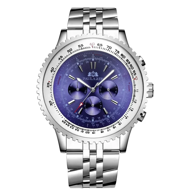 Automatische mechanische Herren-Sportuhr 50 mm – Selbstaufzug & robustes Design
