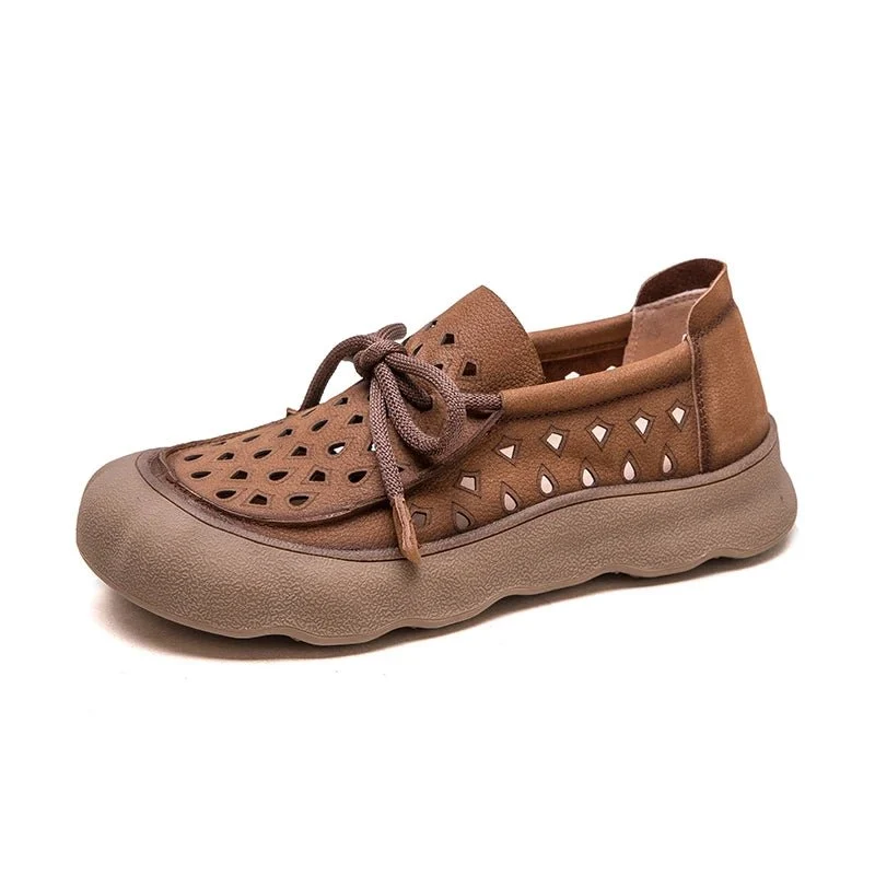 AIYUQI Damen-Sneaker aus echtem Leder – rutschfeste Sneaker im deutschen Stil