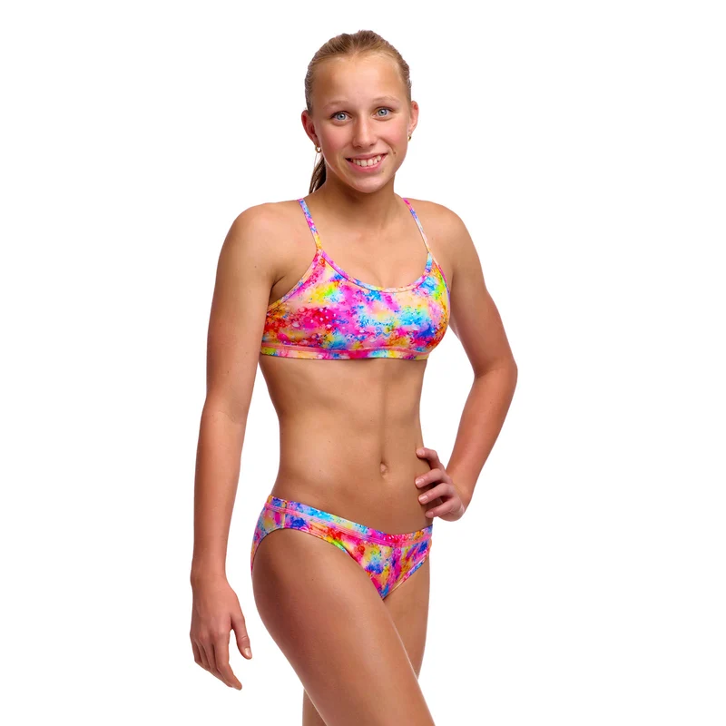 Funkita Girls Racerback Bikini Dry Me