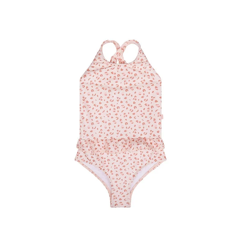 Swimsuit Girls - Old Pink - Leopard