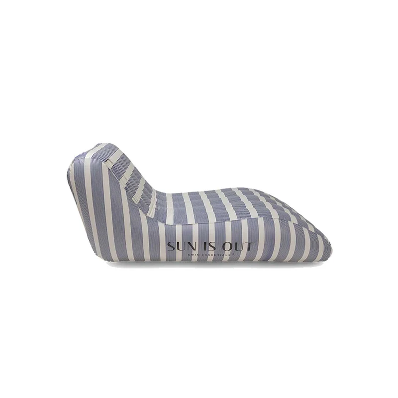 Premium Lounge Float - Blue/White - Monaco