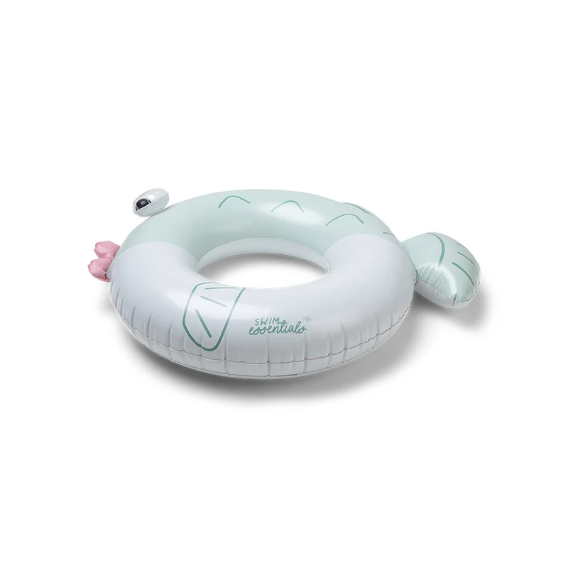 Swim Ring - Green - Puck Pufferfish - Fish - Ø 95 cm