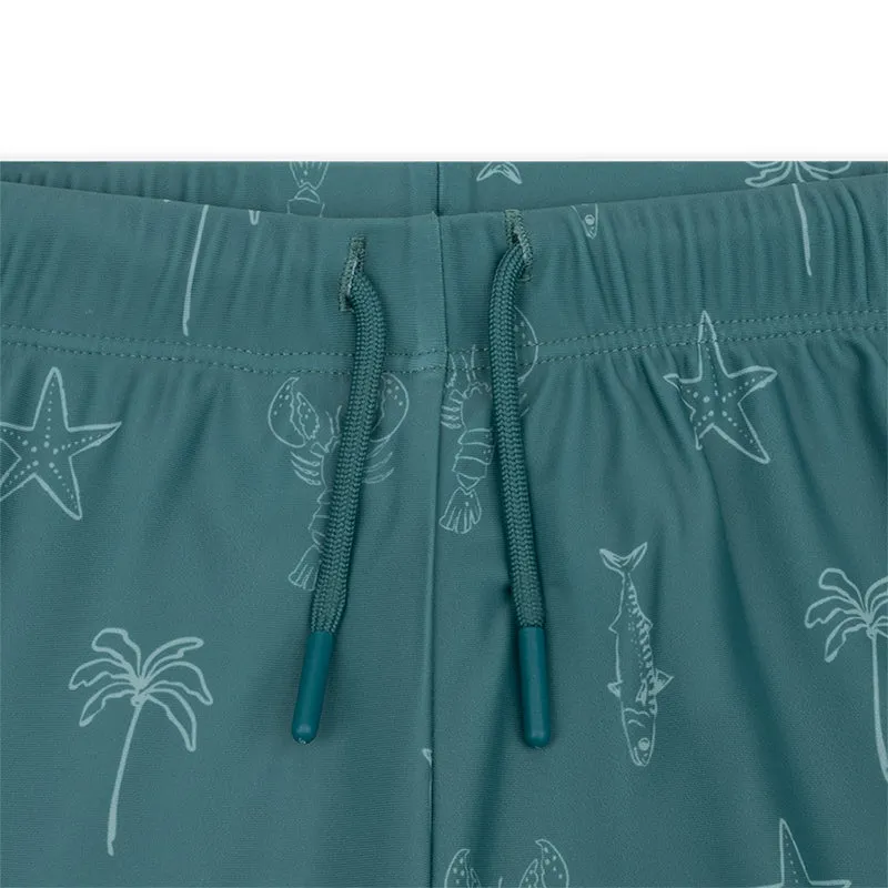 Swim Boxer - Green - Feeling Beachy