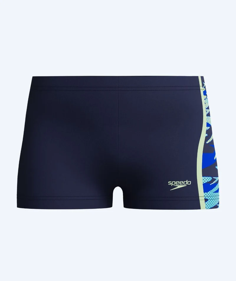 Speedo Aquashorts für Jungen - Hyperboom Splice - Dunkelblau/Hellblau