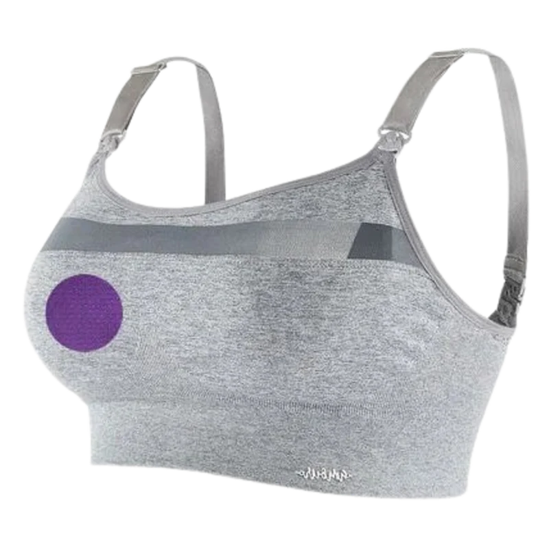 Cache Coeur Nahtloser Sport-Still-BH - Damen - Grau