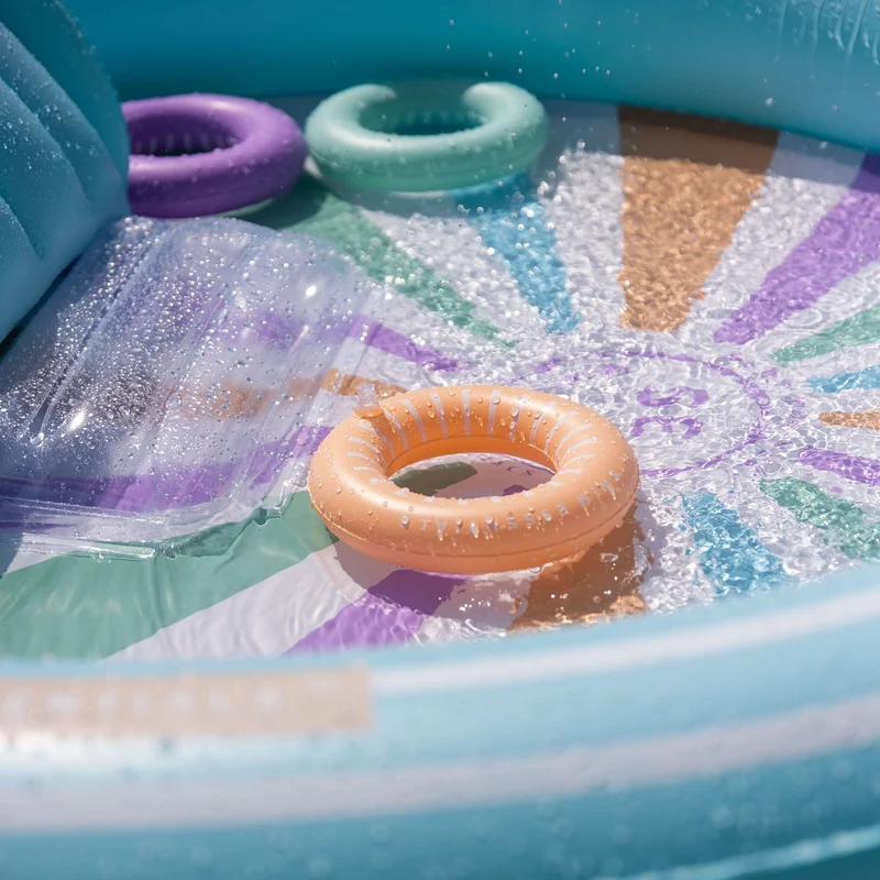 Play Pool - Multicolor - Bright Waves