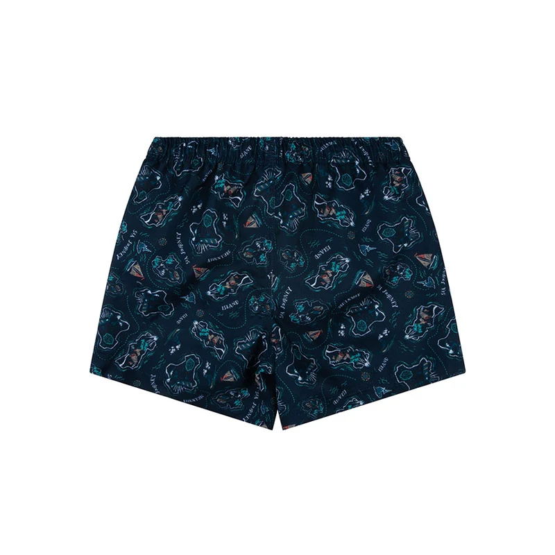 Swim Shorts - Dark Blue - Islands