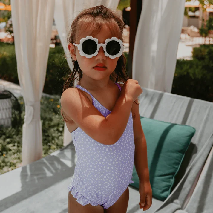 Swimsuit Girls - Lila - Leopard