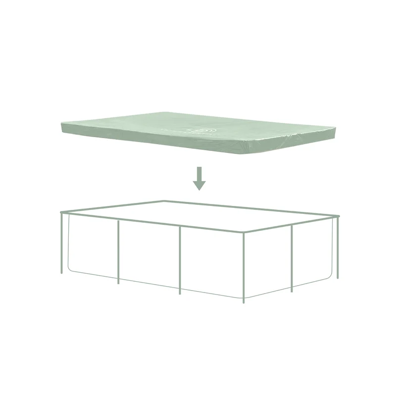 Pool Cover - Green - Essence - 260 x 160 cm