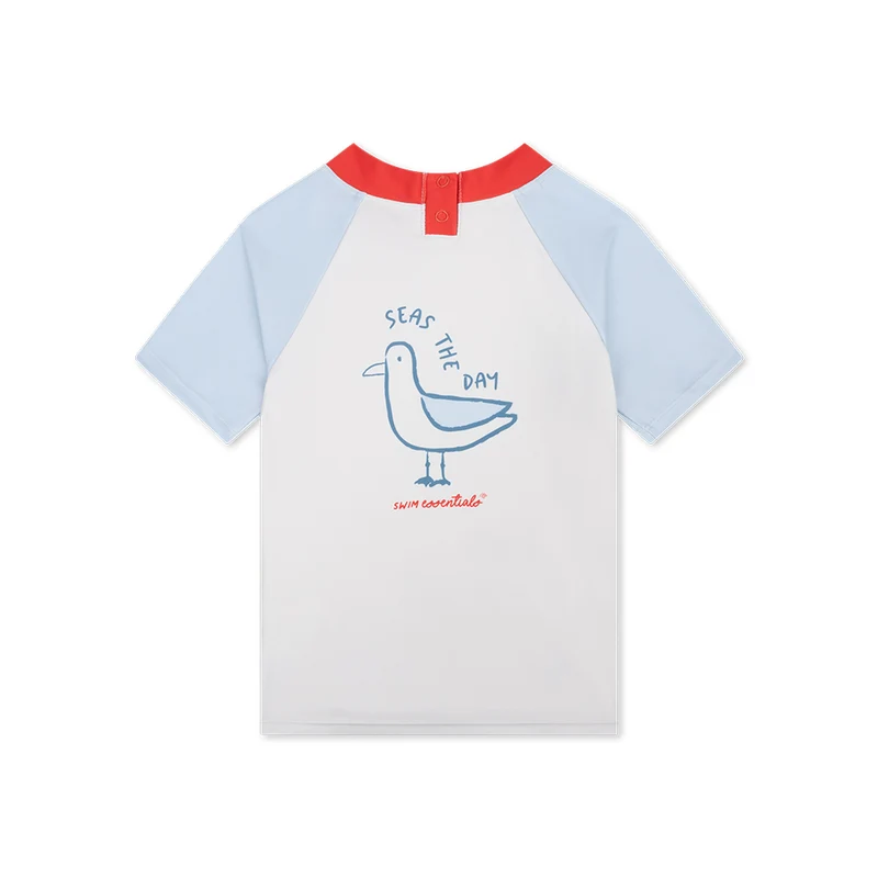 Swimming T-Shirt Short Sleeves - Multicolored - Seas The Day