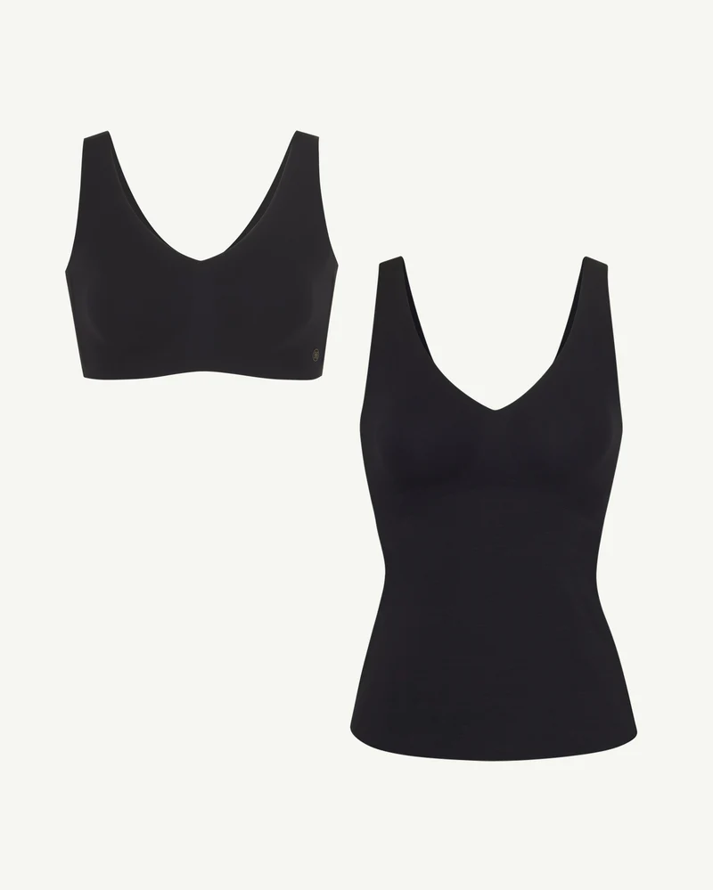 SoftForm Pullover Bra + LiftWear Tank Bundle