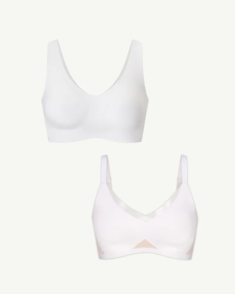SoftForm Pullover Bra + CrossOver Bra Bundle