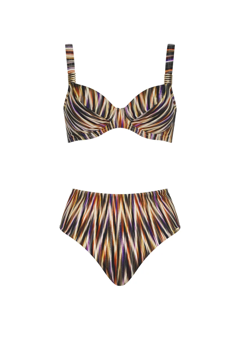 Bronze Glow High Waist Set
