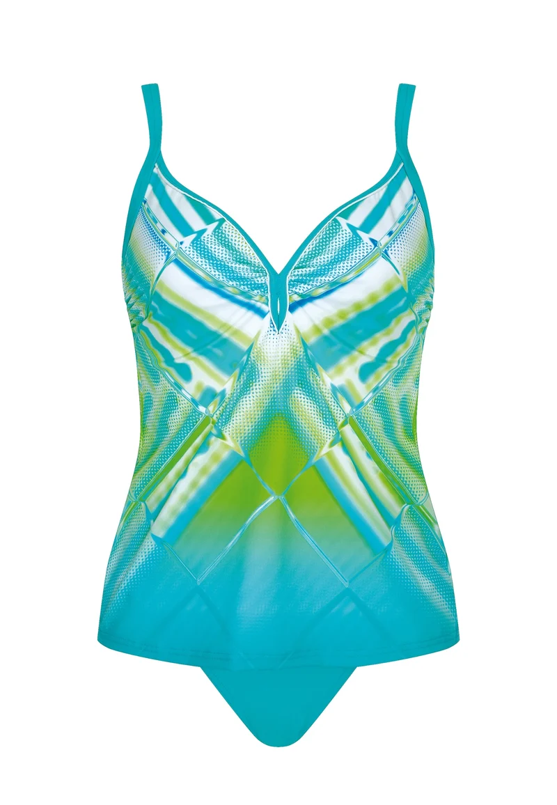 Radiant Lines Tankini Set