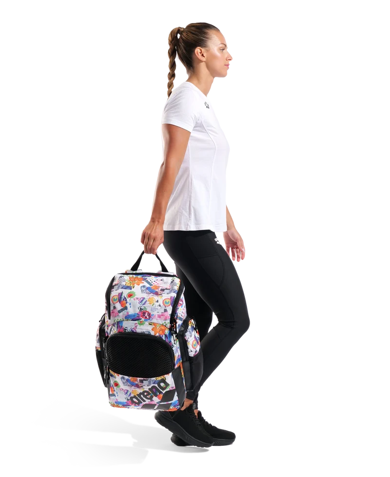 Arena One Go Rucksack 35L Allover Collage