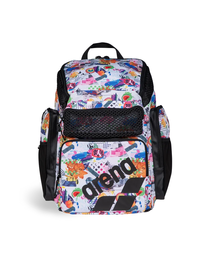 Arena One Go Rucksack 45L Allover Collage