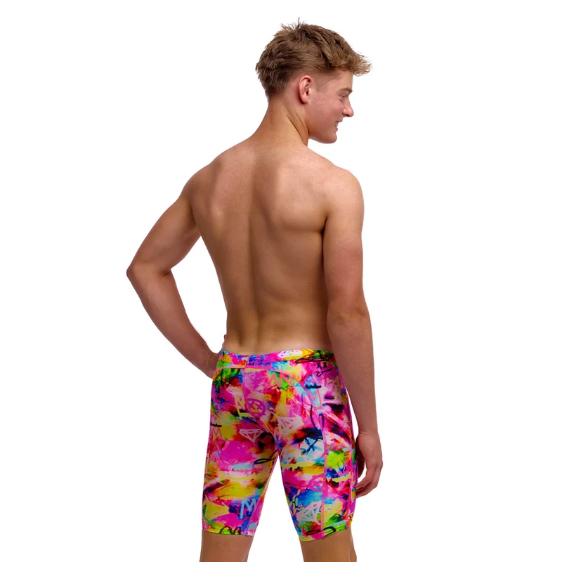 Funky Trunks Boys Training Jammer Tag Her