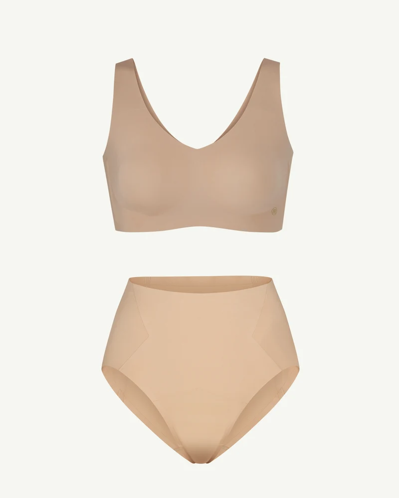 SoftForm Pullover Bra + CrossOver Brief Bundle