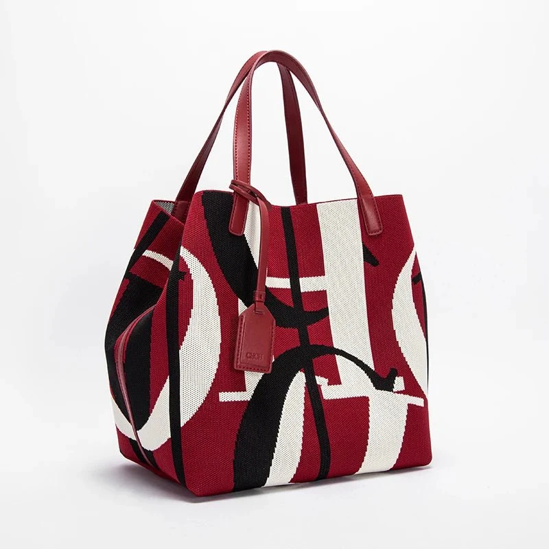 CHCH Einkaufstasche „Mommy Summer“ – Großes Fassungsvermögen – Damenhandtasche 27 x 12 x 27 cm