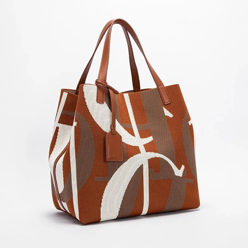 CHCH Einkaufstasche „Mommy Summer“ – Großes Fassungsvermögen – Damenhandtasche 27 x 12 x 27 cm