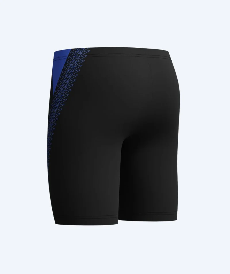 Speedo lange Badehose für Jungen - Hyperboom Splice - Schwarz/Dunkelblau