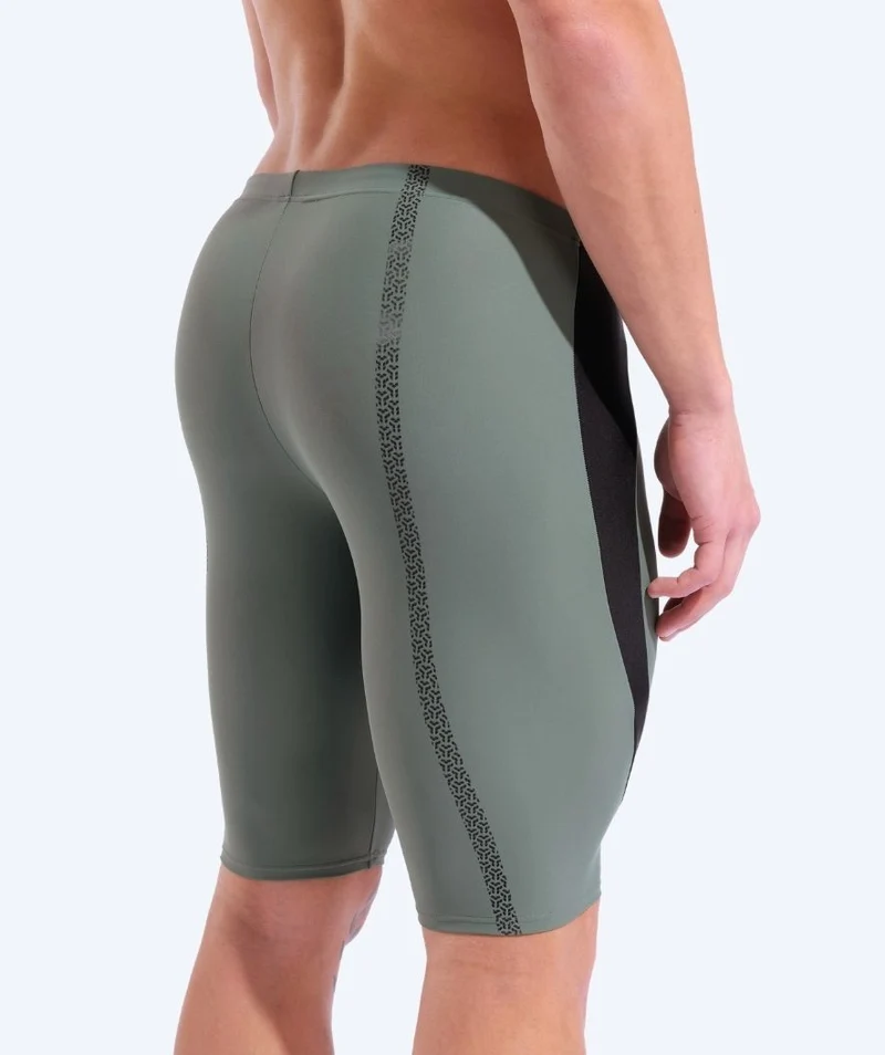 Arena lange Badehose für Herren - Kikko Panel - Grün/Schwarz