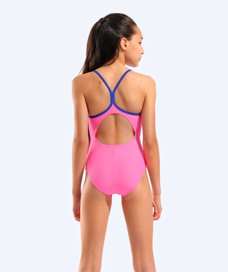 Arena Badeanzug für Mädchen - Light Drop Solid - Rosa