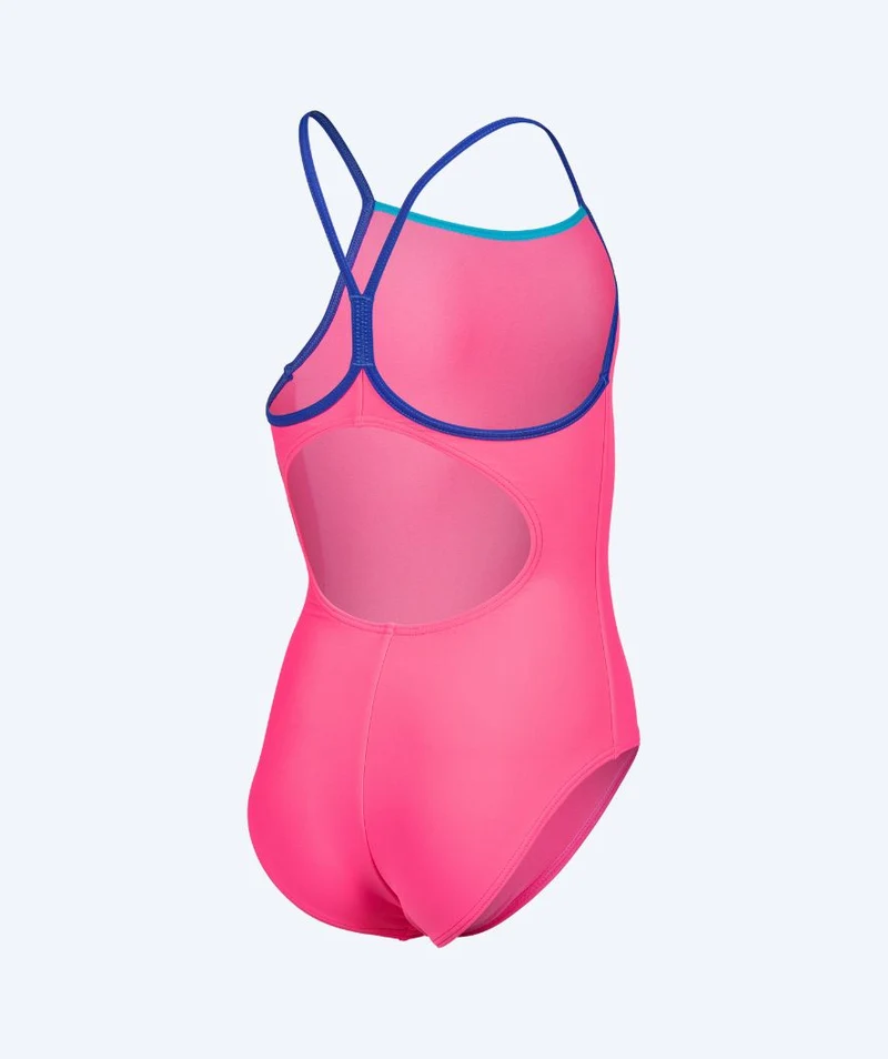 Arena Badeanzug für Mädchen - Light Drop Solid - Rosa