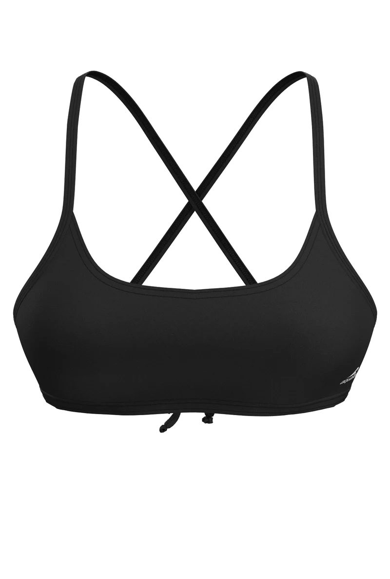 Aquafeel Damen Bikinitop Triangle Back Schwarz