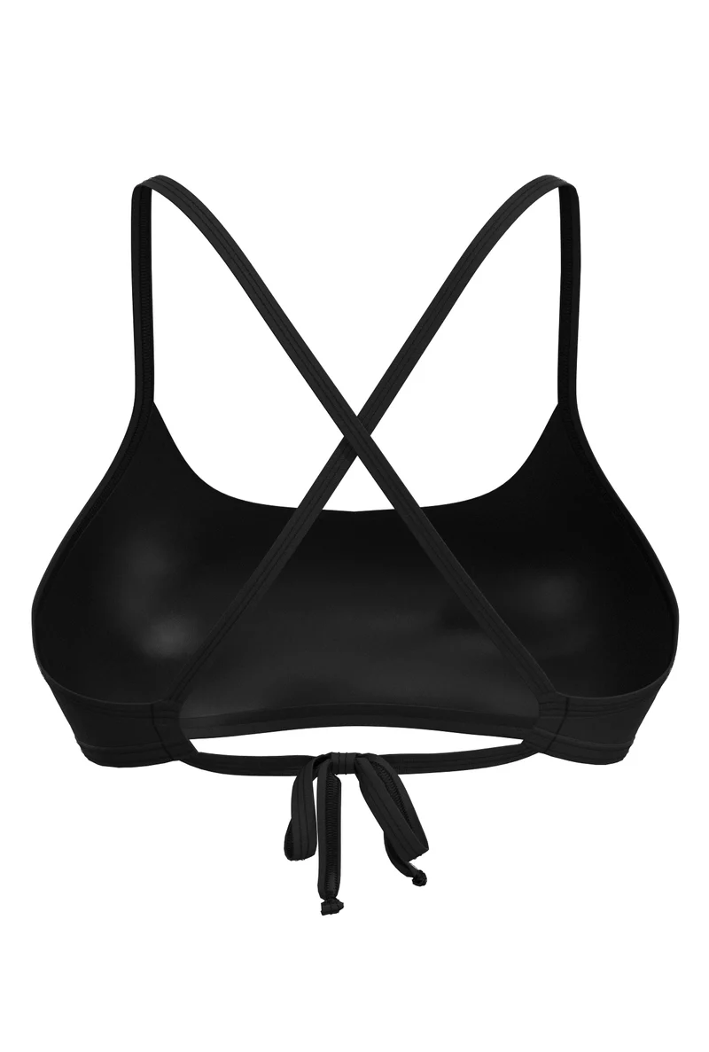 Aquafeel Damen Bikinitop Triangle Back Schwarz