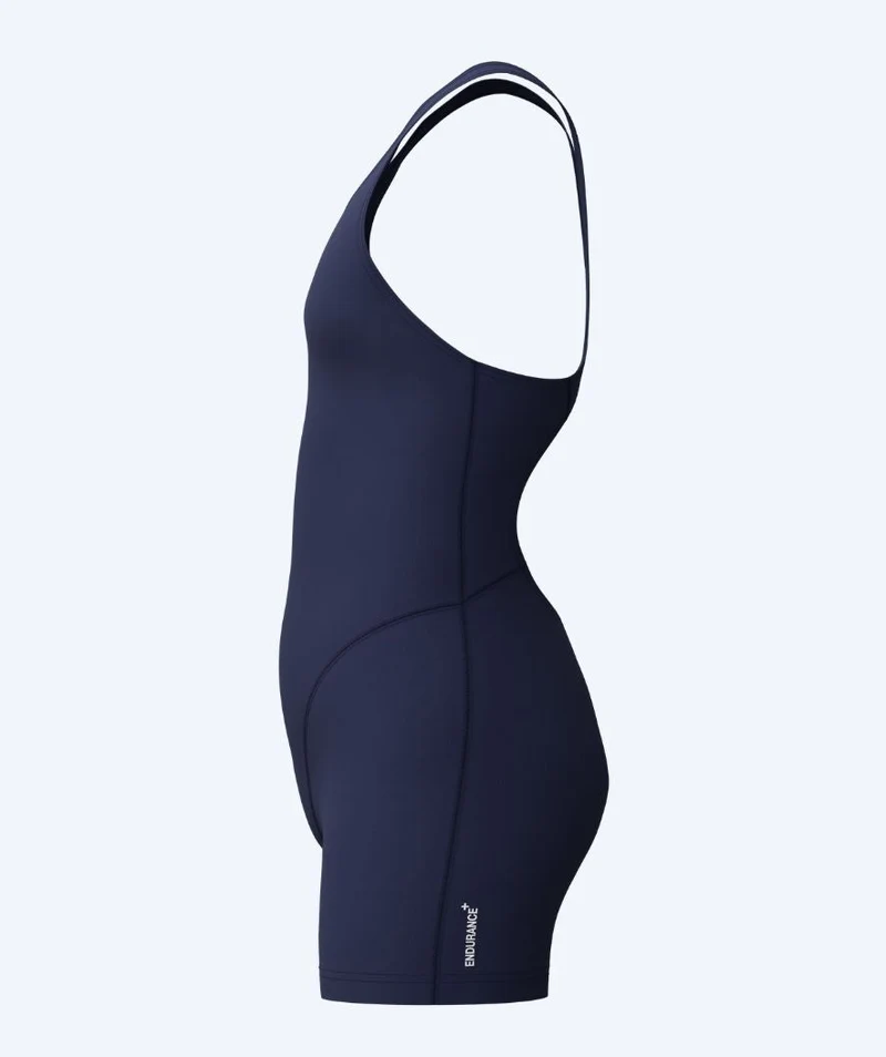 Speedo Badeanzug mit Bein für Mädchen - Endurance - Dunkelblau