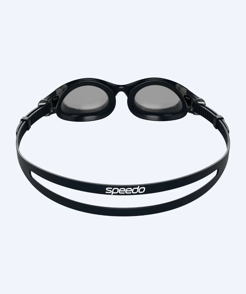 Speedo Schwimmbrille für Freizeitschwimmer - Hydrosity 2.0 - Schwarz/Grau (Smoke Scheiben)