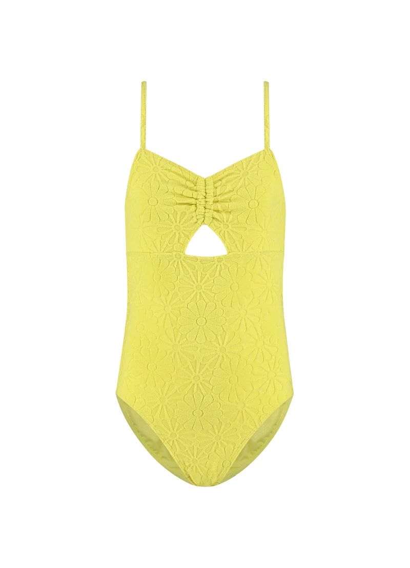 Kids Pistache Flowers cutout badpak