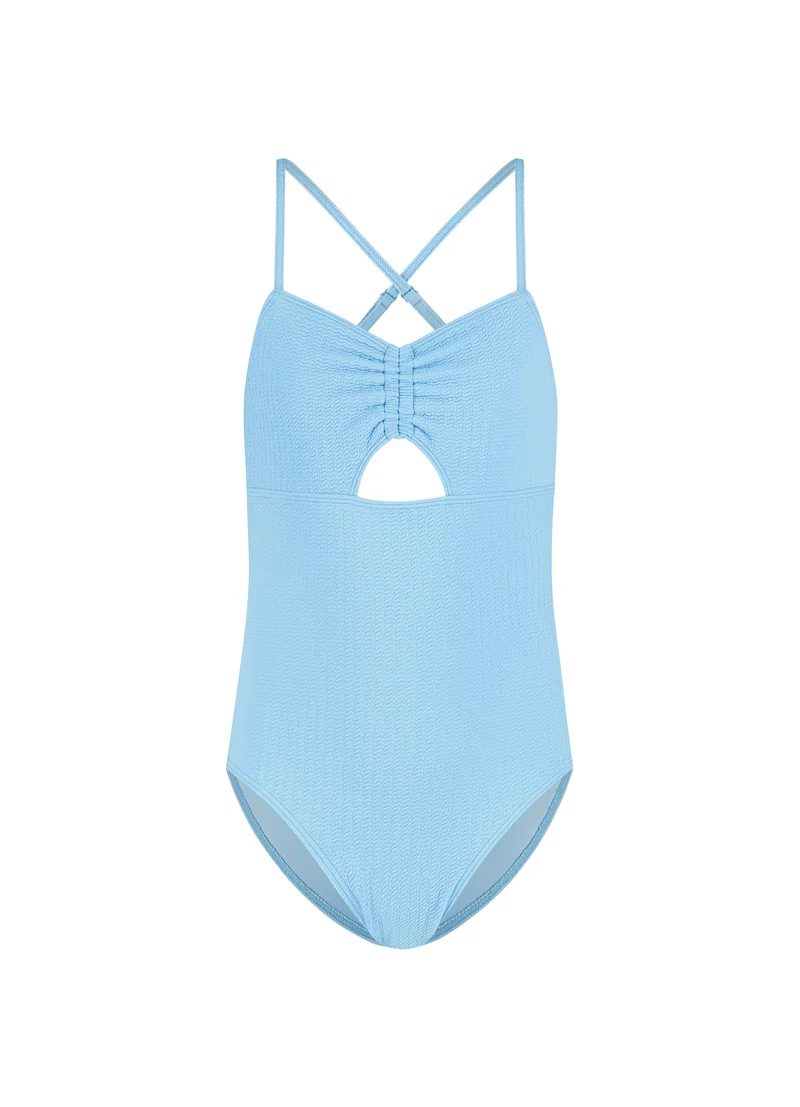 Kids Alaskan Blue cutout badpak