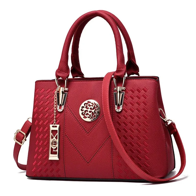 Luxuriöse Lederhandtasche für Damen – Designer-Schultertasche & stylische, kurze Handtasche – das perfekte Geschenk