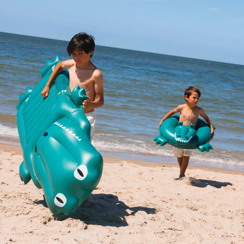 Pool Float Crocodile - Green - Dreamscape