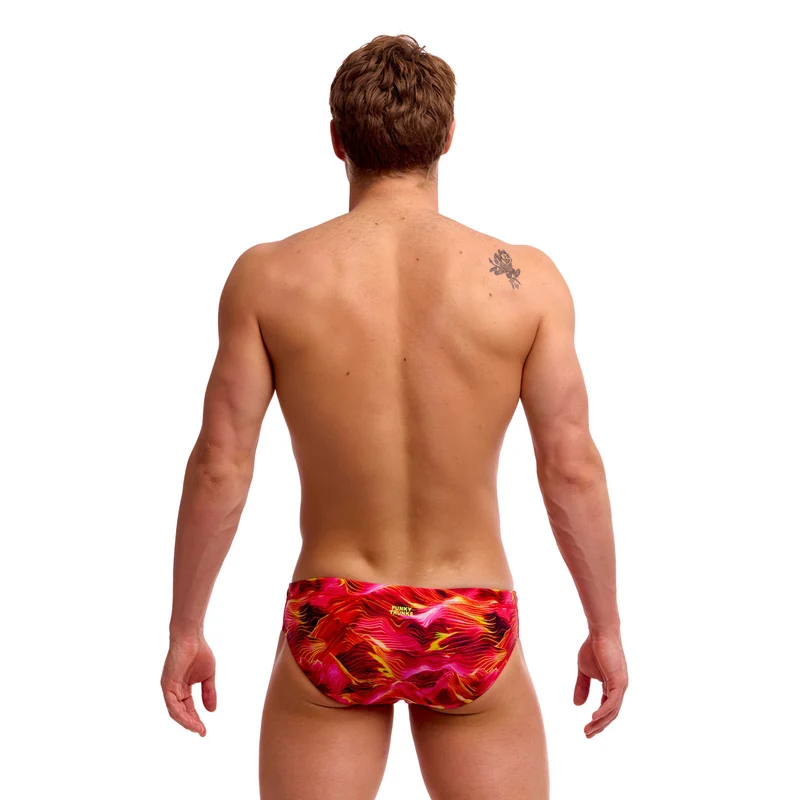 Funky Trunks Mens Classic Brief Saucy Sonar