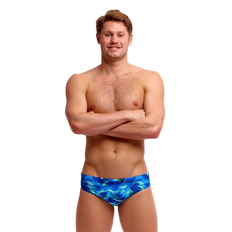 Funky Trunks Mens Classic Brief Storm Chaser