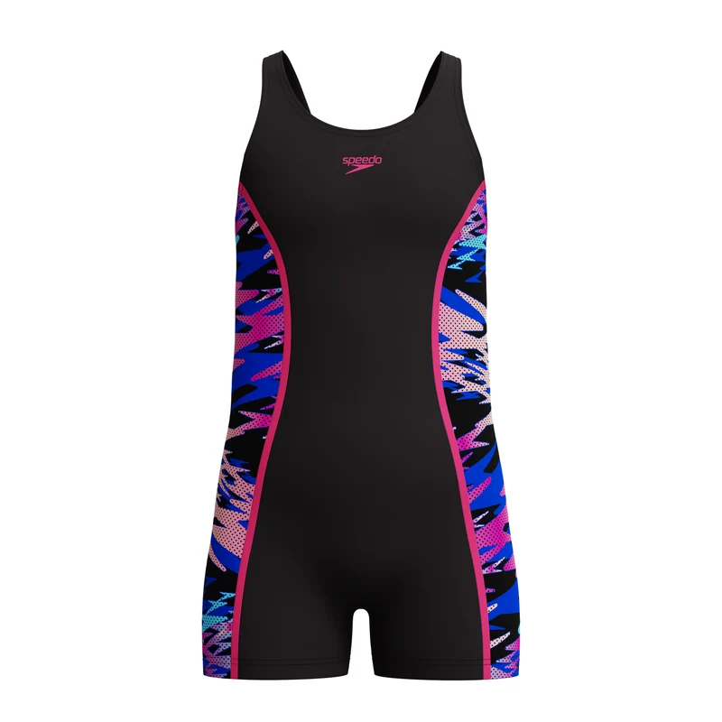 Speedo Girls Hyperboom Splice Muscleback Legsuit