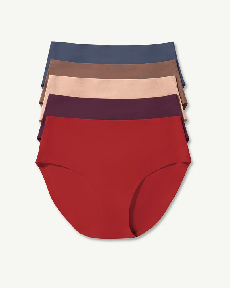 SoftForm Cotton High-Rise Brief 5-Pack
