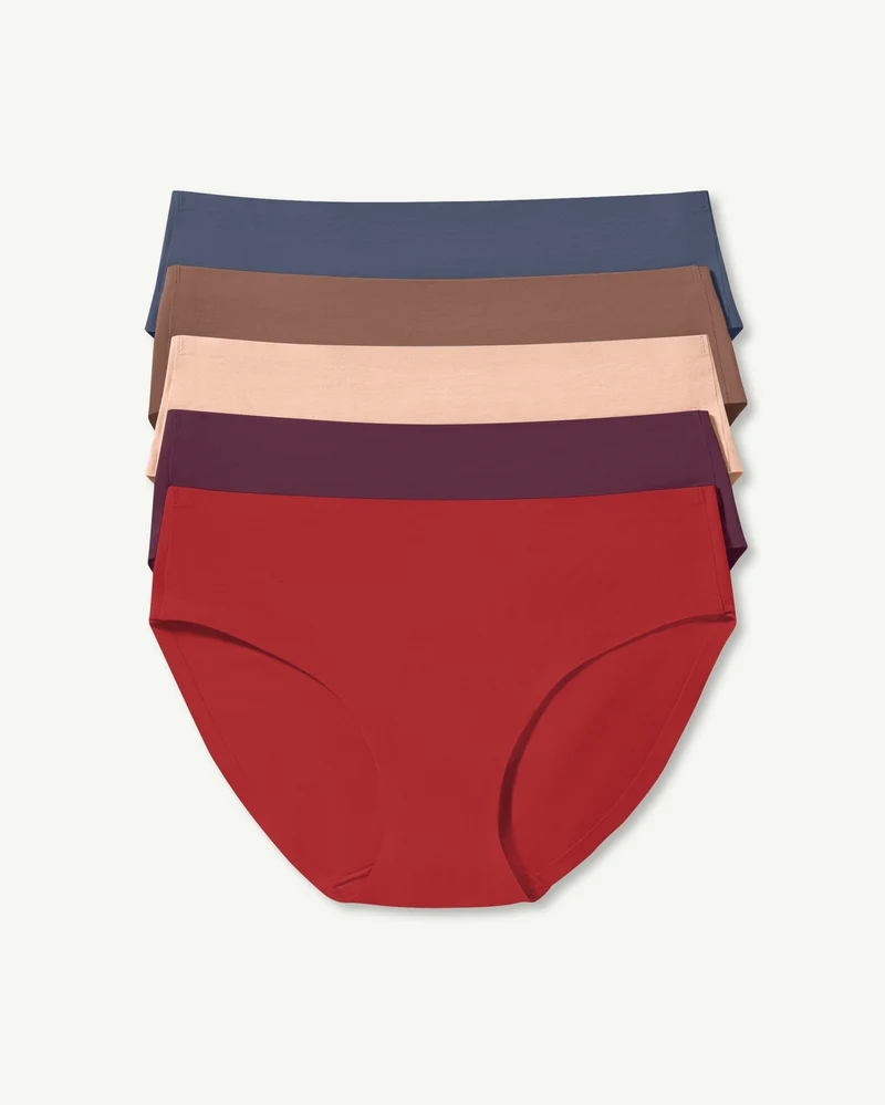 SoftForm Cotton Mid-Rise Brief 5-Pack