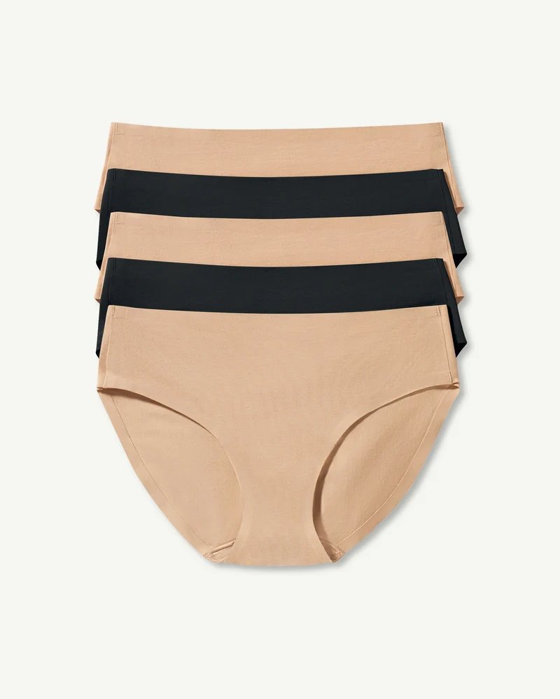 SoftForm Cotton Mid-Rise Brief 5-Pack