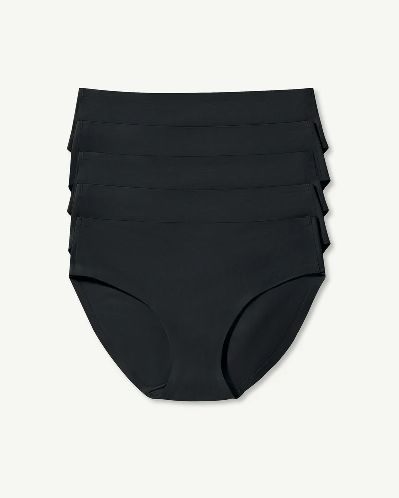 SoftForm Cotton Mid-Rise Brief 5-Pack
