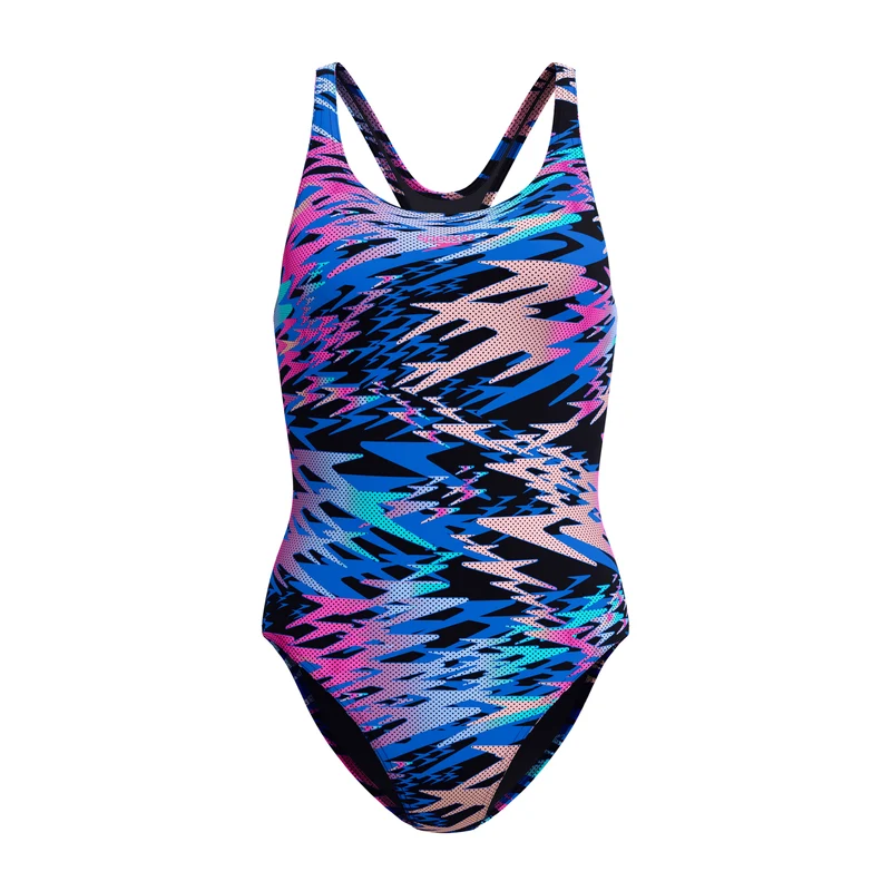 Speedo Damen Schwimmanzug Hyperboom Print Medalist