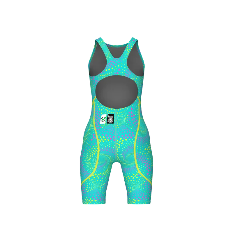 Arena Mädchen Wettkampf Schwimmanzug Powerskin ST Next LE OB Fireflow-Seaglass