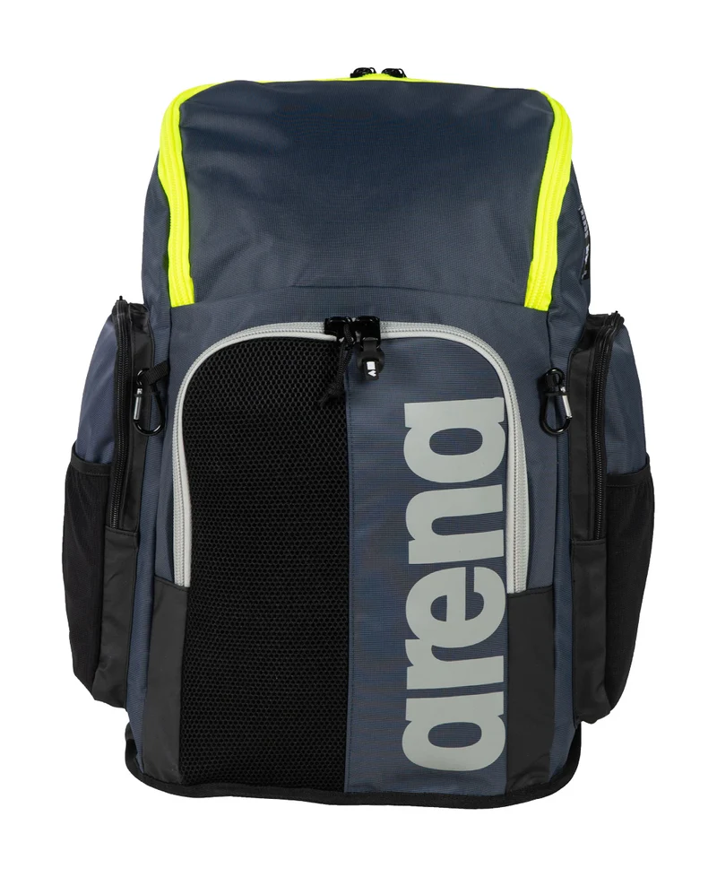 Arena Schwimm Sport Rucksack 45L Spiky III Navy-Neon-Yellow