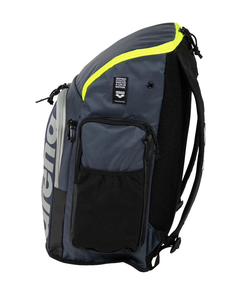 Arena Schwimm Sport Rucksack 45L Spiky III Navy-Neon-Yellow