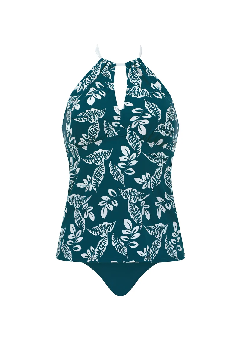 Tropic Teal Tankini-Set
