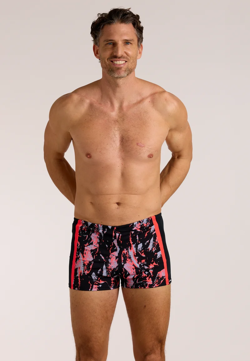 Red Splash Shorts