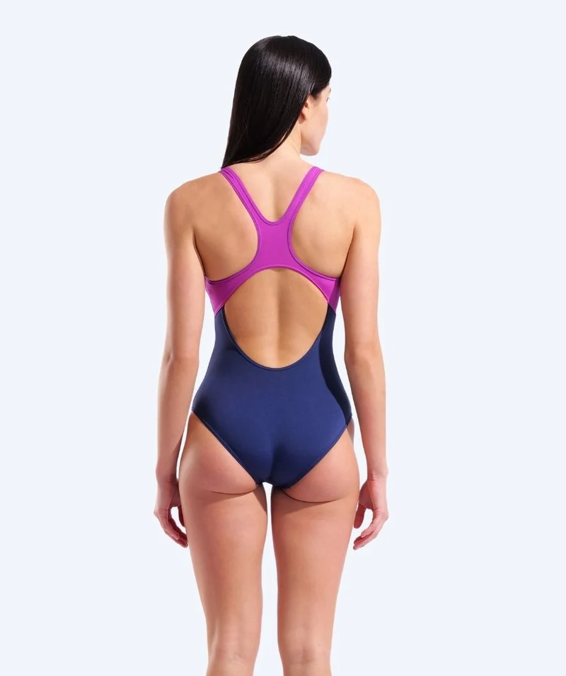 Arena Badeanzug für Damen - Graphic - Dunkelblau/Rosa